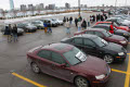 Car at Detroit SAVE SAAB Rally